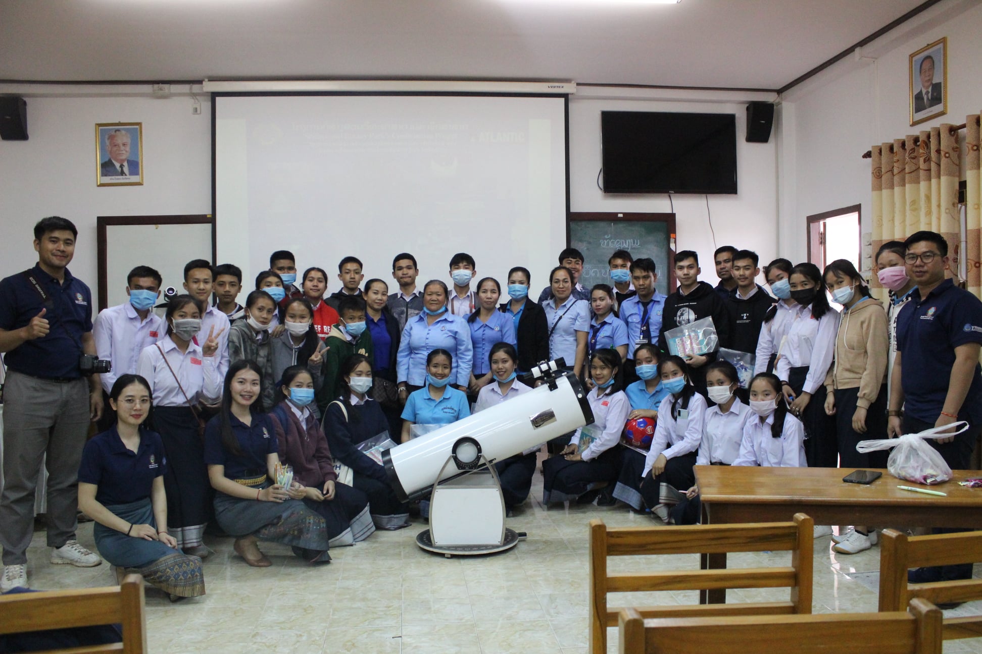 You are currently viewing Spread Awareness About Astronomy Work at Savanh Secondary School, Sunantha Village, Kaisonphomvihan District, Savannakhet Province